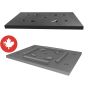 Structural Column Plate Kit - 3 1/2″ x 5 1/4″ x 3 gauge