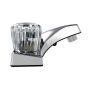 Robinet de lavabo Bria, 2 poignées, chrome