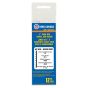 Pin End Scroll Saw Blades - 5" - 9.5 TPI - 1" - 2" - 12/Pkg