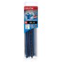 Vis à béton tête hex, 1/4" x 5", foret incl., 10/pqt