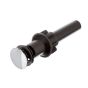 Push-Down/Pop Up Drain - Chrome