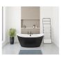 Bain autoportant Delsia, 60" x 32", acrylique, jupe noire