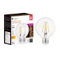 LED Clear Lightbulb - G25 - Soft White - 5 W - 2/Pkg