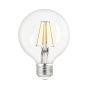 LED Clear Lightbulb - G25 - Soft White - 5 W - 2/Pkg