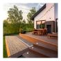 Vision Home Patio Light Set, 10 Pieces, Black, 1.57" x 1.57" x 1.34"