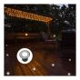 Vision Home Patio Light Set, 10 Pieces, Black, 1.57" x 1.57" x 1.34"