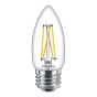 WarmGlow Ultra Definition LED B11 Filament Bulbs - 40 W - Soft White- 3/Pkg