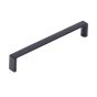 Contemporary Metal Pull - 128 mm - Matte Black