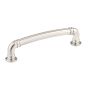 Traditional Metal Pull - 128 mm - Brushed Nickel