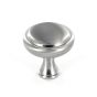 Classic Mushroom Metal Knob - Brushed Nickel