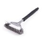 Brosse pour grille à tête large, 3 spirales