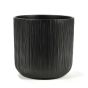 Cache-pot, noir, 19 cm