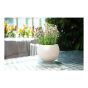 Ceramic Cover Pot - Luna Granit - 14 cm