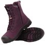 Bottes de sécurité à cap d’acier pour femmes, mauve, grandeur 6