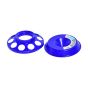 Base de mangeoire B3 en plastique pour volaille, 1 l, bleu