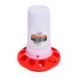 Poultry B4 Plastic Feeder Base - 1 L - Red