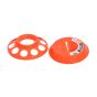 Poultry B4 Plastic Feeder Base - 1 L - Orange