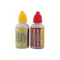 Bouteilles de rechange pour trousse d'analyse de base