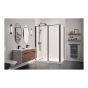 Decorative Wall Panel - White Terrazzo Pattern - Glossy - 47.25" x 96"