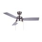 Ventilateur de plafond, Wallis, 42", nickel brossé
