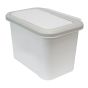Plastic Box for Clothespins - White