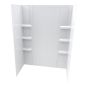 Smooth Bathtub Wall Kit - 60" x 36" x 80" - 5 Pieces