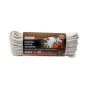 Smooth Braid Cotton Rope - Natural - 9/64" x 48'