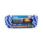 Smooth Polypropylene Braid Rope - Blue/White - 3/8" x 50'
