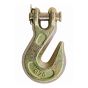 Chromate Gold Clevis Grab Hook - Grade 70 - 3/8"