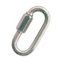 Maillon rapide, fini zinc, 1/2"