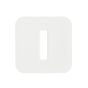 Roomside Series CleanCover Bathroom Exhaust Fan with LED Light - 80 CFM - 0.7 Sone