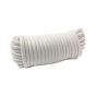 Cotton Polyester Diamond Braid Clothesline Rope - 3/8" x 50'