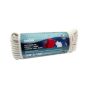 Cotton Polyester Diamond Braid Clothesline Rope - 3/8" x 100'