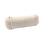 Cotton Polyester Diamond Braid Clothesline Rope - 7/32" x 100'