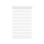 Cordless Zebra Roller Shade - White - 64" x 72"