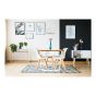 Luminaire suspendu à 1 lumière Beverly, blanc, 19,44"