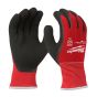 Cut Level 1 Winter Insulated Work Gloves - Size Large