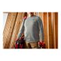 Long Sleeve Hybrid Work T-Shirt - Grey - Size Medium