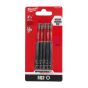 SHOCKWAVE Impact Power Bit - Square Recess #2 - 3 1/2" - 5/Pkg