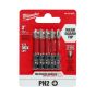SHOCKWAVE Impact Duty Power Driver Bit - Phillips #2 - 5/Pkg