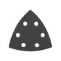 Triangle Sandpaper - 240 Gr - 3 1/2" - 6/Pkg