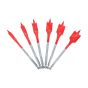 Ensemble de forets plats 3 pointes SPEEDemon, 6 mcx
