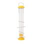 Bird Feeder - for Goldfinches and Roselins - Yellow