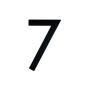 Chiffre d'adresse 7, collection Contemporaine Noire, 9"