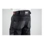 Pantalon, Cortex, extensible, avec poches genouillères, grandeur 36, noir