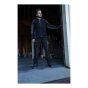 Pantalon, Cortex, extensible, avec poches genouillères, grandeur 36, noir