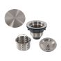 Double Kitchen Sink - Hanko - Stainless Steel - 31" X 20" X 9"