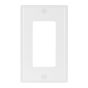 Plaque murale décorative simple, plastique, blanc