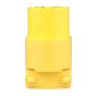 Connecteur en vinyle, jaune, 15 A