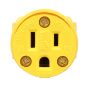 Connecteur en vinyle, jaune, 15 A